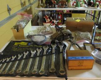Lots of tools of every kind from a lifetime of collecting. Stanley, Craftsman, Ryobi, Black n Decker, Husky, Duracraft, and more. Lots of power tools, hand tools, cabinets, tool cabinets, VTG items, yard tools, and more!