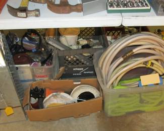 Lots of tools of every kind from a lifetime of collecting. Stanley, Craftsman, Ryobi, Black n Decker, Husky, Duracraft, and more. Lots of power tools, hand tools, cabinets, tool cabinets, VTG items, yard tools, and more!