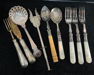 Antique flatware