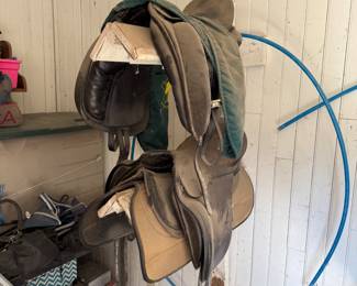 Equestrian saddles