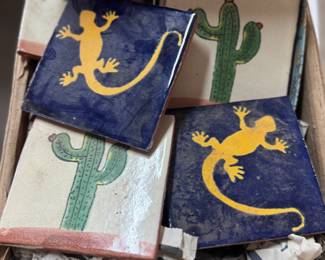Boxes of tile