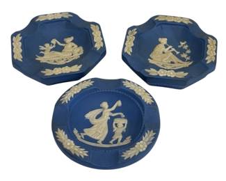 Vintage Wedgwood Jasperware Ashtrays