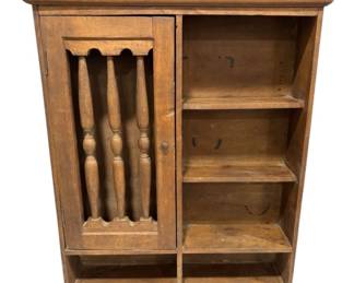 Vintage Wooden Wall Cabinet