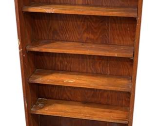 Unique Wooden Book Shelf