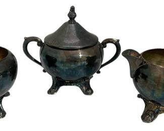 F.B. Rogers Silver Plated Set