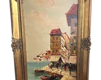 Vintage Signed Original Painting