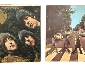 Vintage Beatles Vinyl Albums