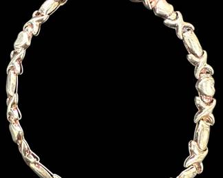 925 Silver Heart Bracelet