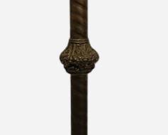 Vintage Brass Floor Candle Holder