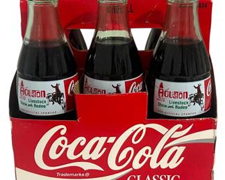 Houston Rodeo Coke Bottles