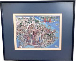 Framed Print of San Francisco