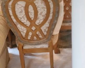 Back view of Dinning room chair