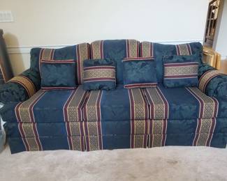 Large Family Room Sofa with Pillows