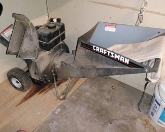 Craftsman wood chipper 