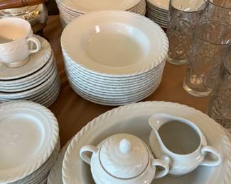 Ralph Lauren white china
