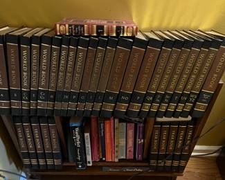 World Books and Cabinet