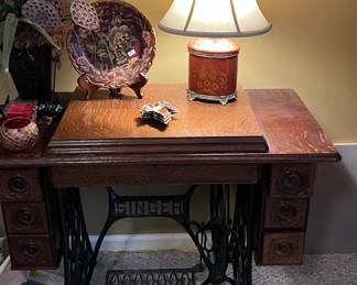 Vintage Singer sewing machine