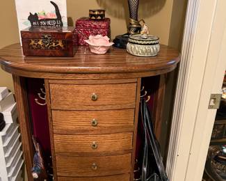 Floor Standing Jewelry Chest