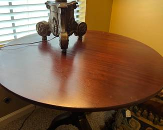 Mahogany Tilt Top Table