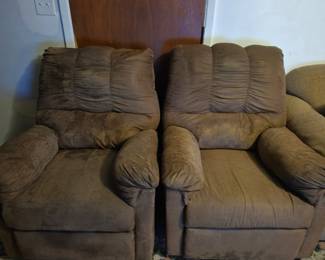 Brown Leisure chairs - $25 each