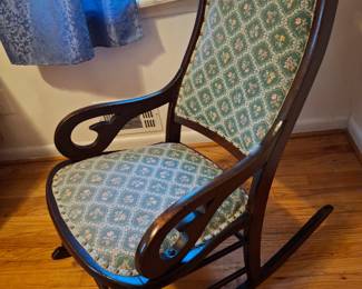 Vintage rocking chair.  
