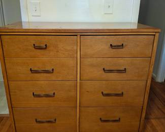 Harmony House 3 piece mid-century modern bedroom furniture set