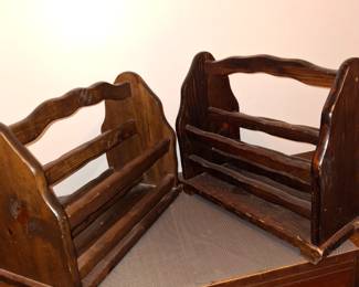 Vintage magazine holders