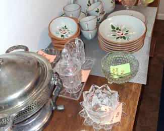 Several Crystal items from $8 to $400