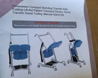 Folding Lift Patient Aid Transport Device