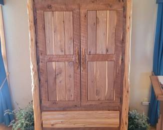 Wood TV Armoire