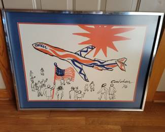 Southwest Airlines Print by Alexander Calder