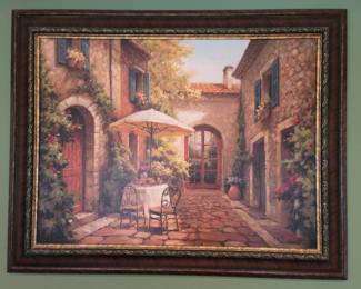 "Un Cour Ensoleille" By Steven Harvey