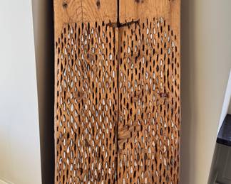 18th-Century Greek Wood & Stone Wheat Thrasher.