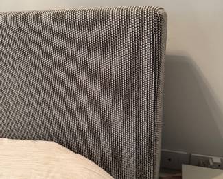 Queen Size Platform Bed with Upholstered Head Board. Photo 3 of 5.