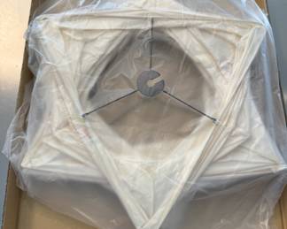 Isamu Noguchi Mid-Century Modern Paper Akari 33NW Ceiling Lamp. Photo 1 of 2.