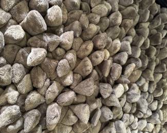 Wool Bubble Rug. Measures 6' x 9'. Photo 2 of 2.