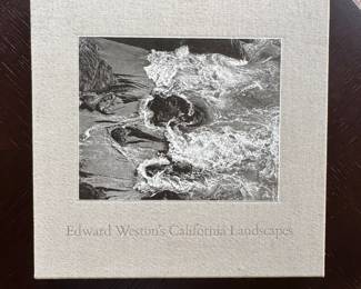 Edward Weston's California Landscapes Coffee Table Book.