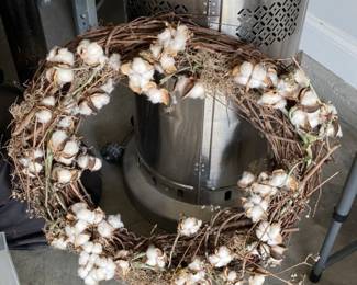 Cotton Boll Wreath 53 hero