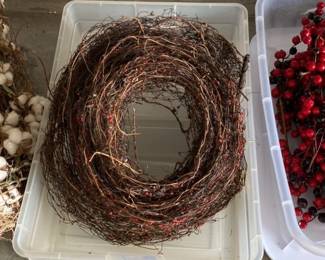 Grapevine Wreath with Berries 54 hero