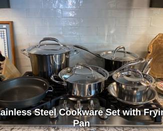 Stainless Steel Cookware Set with Frying Pan 42 hero