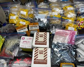 Lots of electrical and circuit board parts