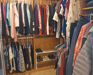 Lady's sizes from large to XXL