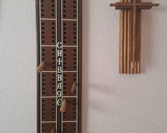 Giant cribbage board