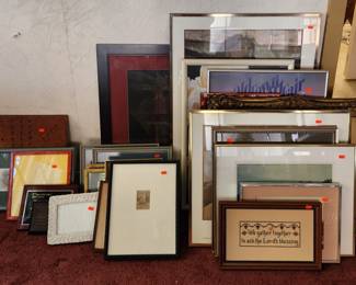 Framed art work
