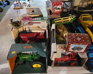 Tractors boxed and un boxed