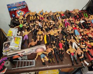 Lots more Wrestling figures