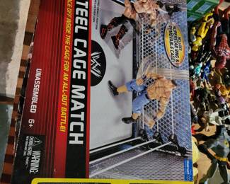 Boxed cage match