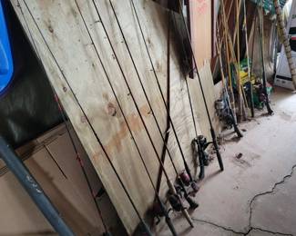 Fishing poles