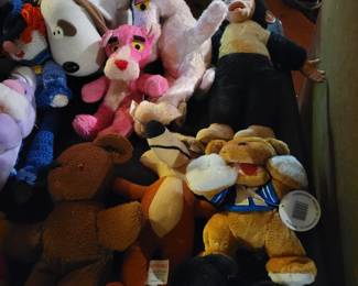 Older stuffed animals