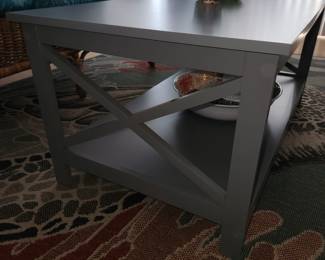 Gray coffee table